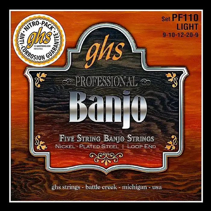 GHS Five String Banjo Light Strings Guitar Center