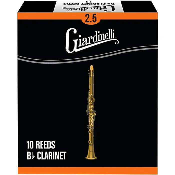 Giardinelli Bb Clarinet Reed 10-Pack 2.5 Guitar Center