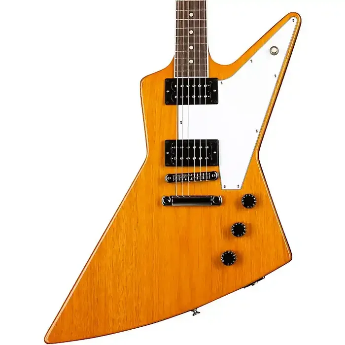 Gibson ‘70s Explorer Electric Guitar Antique Natural Guitar Center
