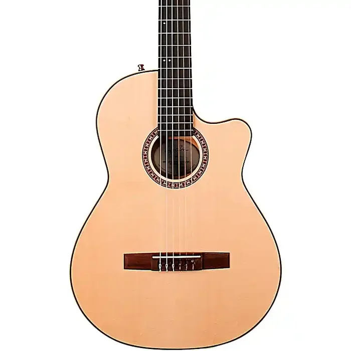 Godin Arena Concert CW EQ Classical Guitar Natural Flame Maple Guitar Center