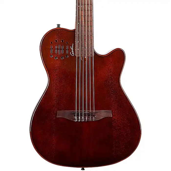 Godin Multiac Mundial Nylon-String Acoustic-Electric Guitar Kanyon Burst Guitar Center