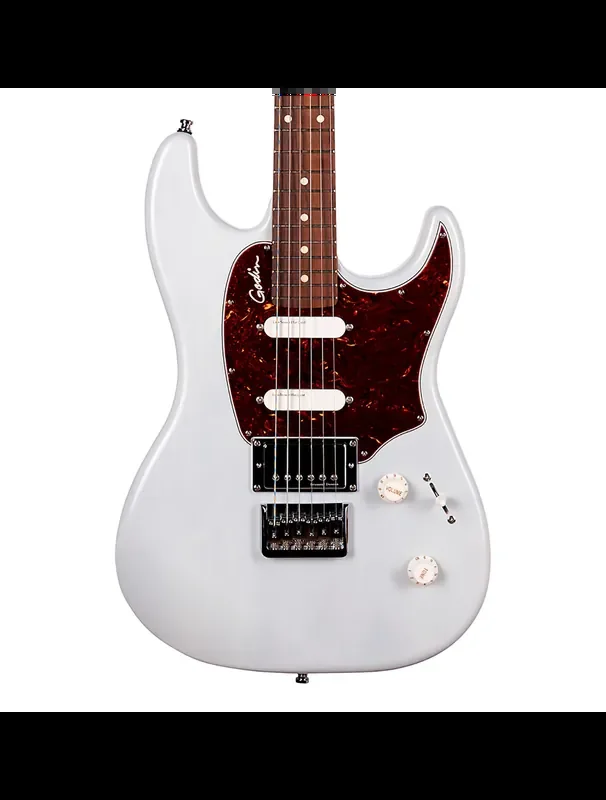 Godin Session RHT Pro Electric Guitar – Carbon White — Drum Kit Tools