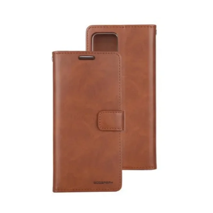 Goospery Bluemoon Diary for iPhone 16 Pro Max – Brown, With Magsafe