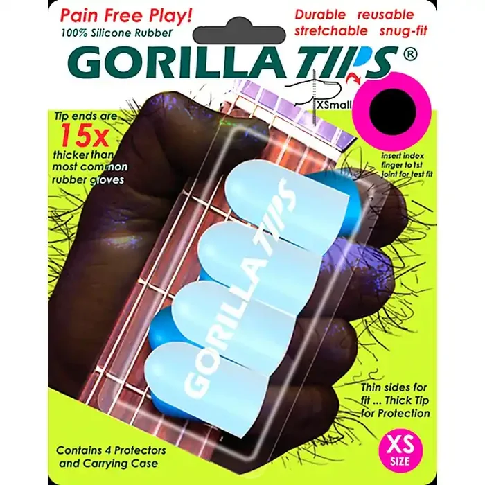 Gorilla Tips Fingertip Protectors Clear Extra Small Guitar Center