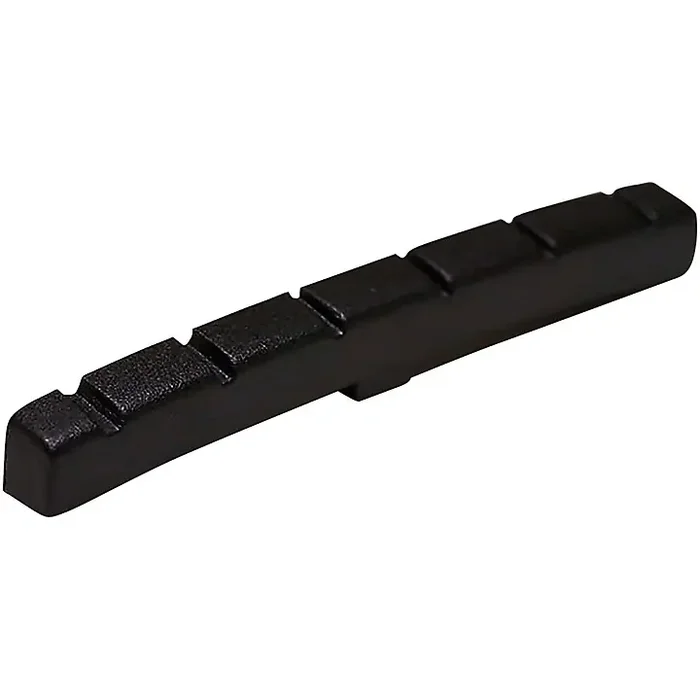 Graph Tech Black TUSQ Slotted Lefty Nut Flat Or Curved Bottom 6-String Guitar Center