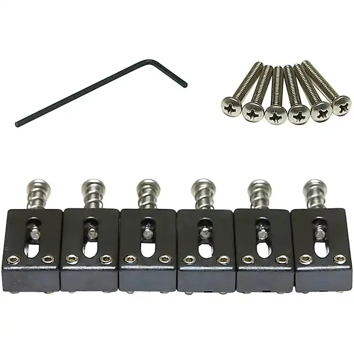 Graph Tech PN-8000-F0 Strat & Tele Pickups (Set of 6) Brushed Stainless Steel Guitar Center