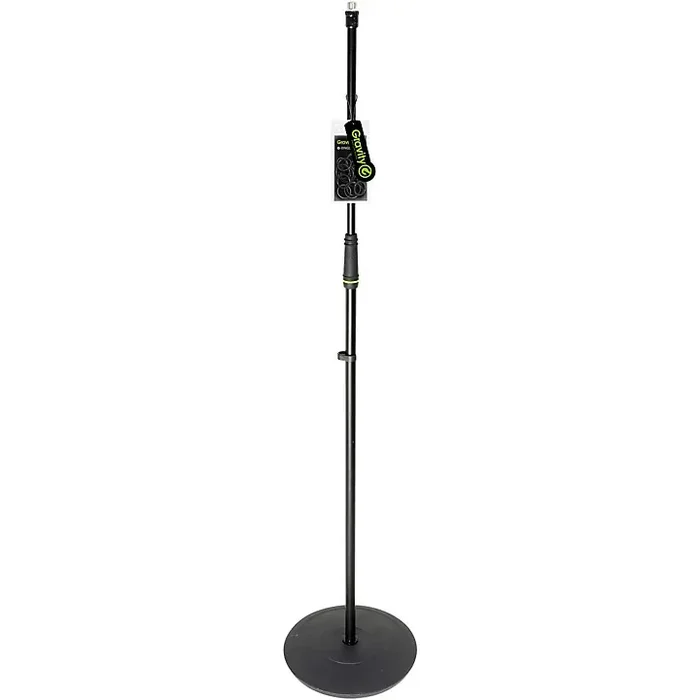 Gravity Stands Microphone Stand With Round Base – Black Guitar Center
