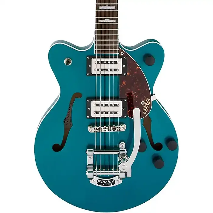 Gretsch Guitars G2657T Streamliner Center Block Jr. Double-Cut With Bigsby Electric Guitar Ocean Turquoise Guitar Center
