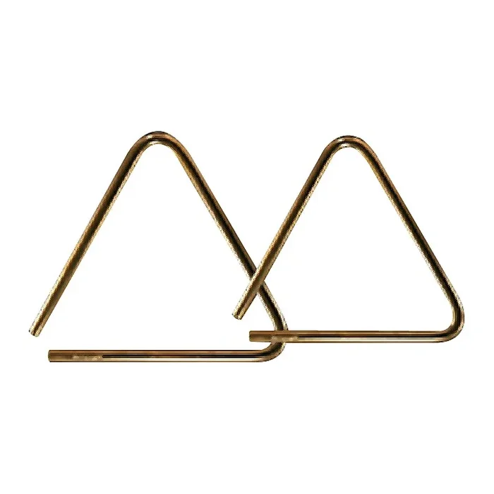 Grover Pro Bronze Pro-Hammered Triangle 8 in.