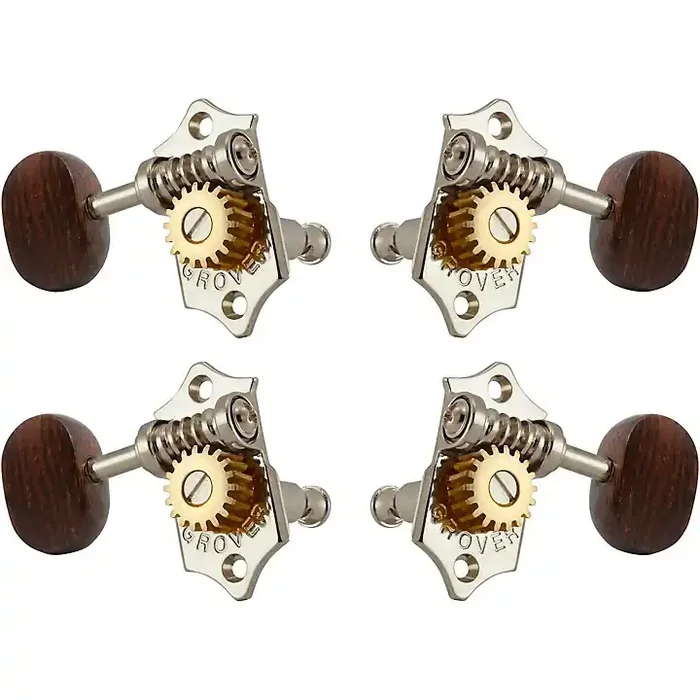 GROVER Sta-Tite Ukulele With 18 1 Gear Ratio U98-18 Series Rosewood Button Tuning Machines Nickel Guitar Center
