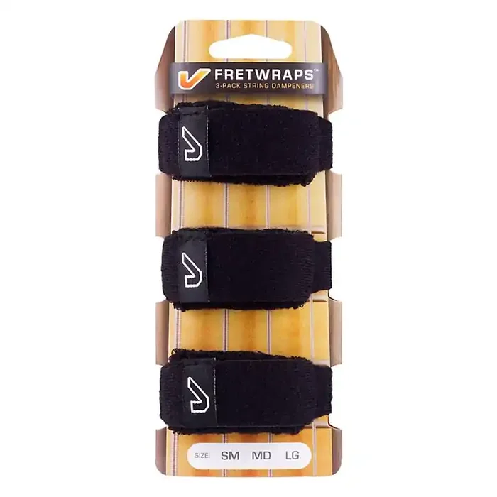 Gruv Gear FretWraps String Muters 3-Pack Small Black Guitar Center