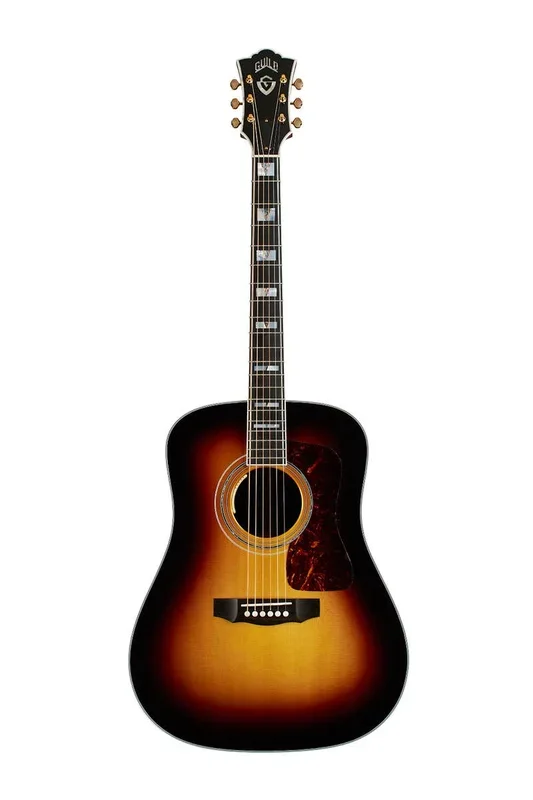 Guild D-55E Acoustic Guitar w/LR Baggs Pickup – Antique Burst
