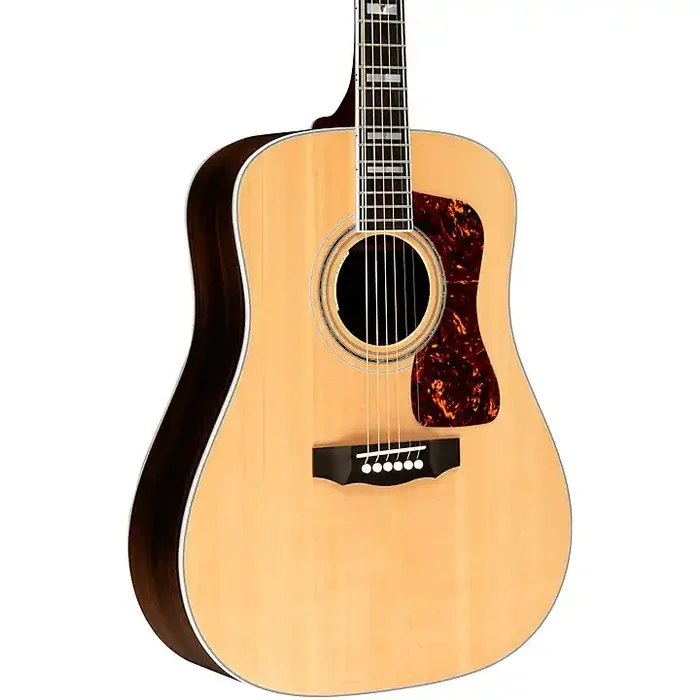 Guild D-55E Dreadnought Acoustic-Electric Guitar Natural Guitar Center