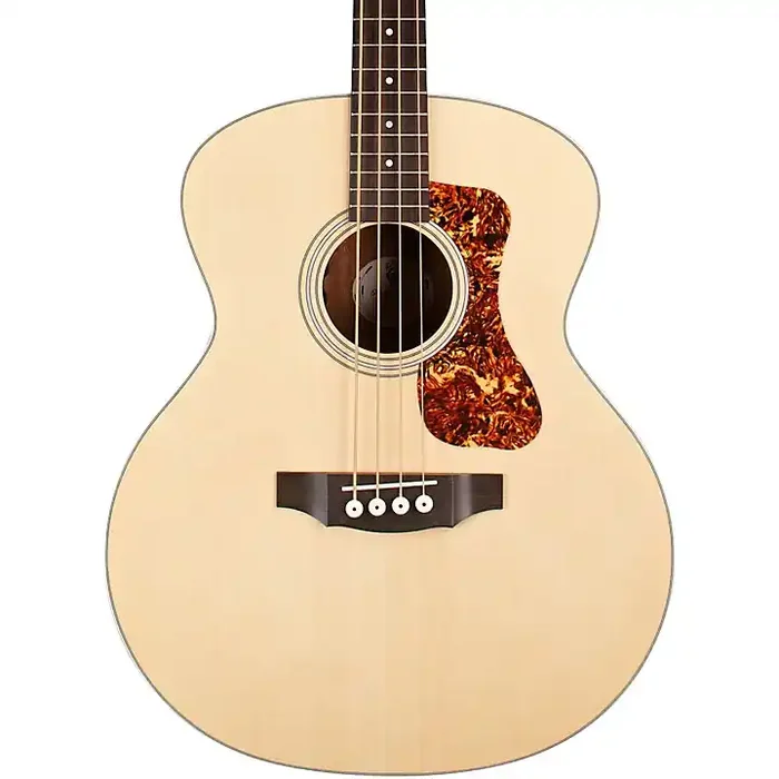 Guild Jumbo B-240E Acoustic-Electric Bass Guitar Natural Guitar Center