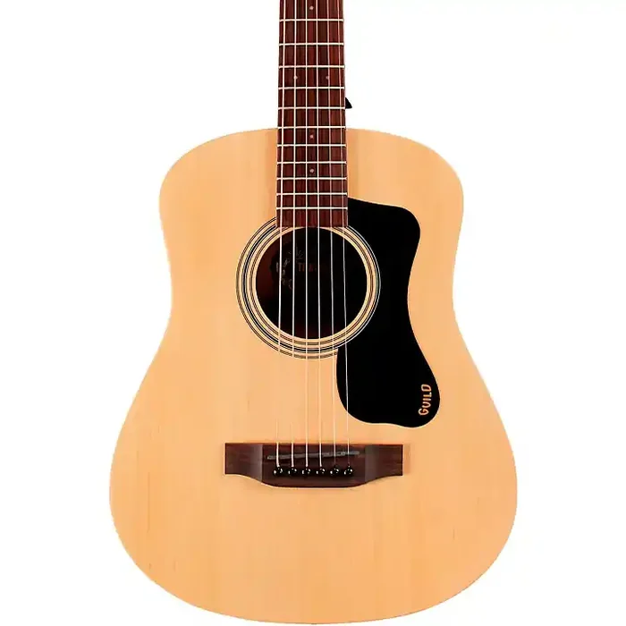 Guild Travel Spruce Mini Dreadnought Acoustic Guitar Natural 6-string