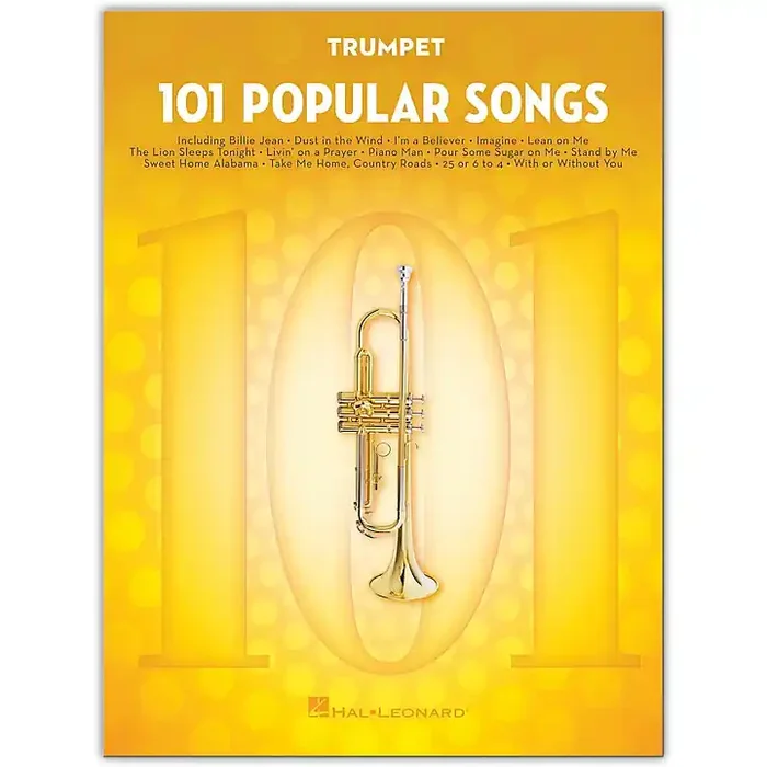 Hal Leonard 101 Popular Songs for Trumpet Guitar Center