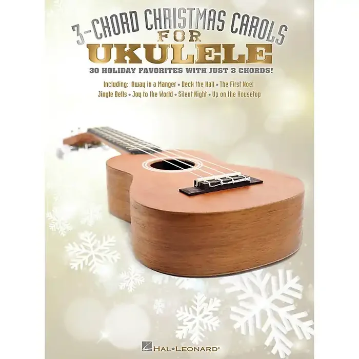 Hal Leonard 3-Chord Christmas Carols For Ukulele Guitar Center