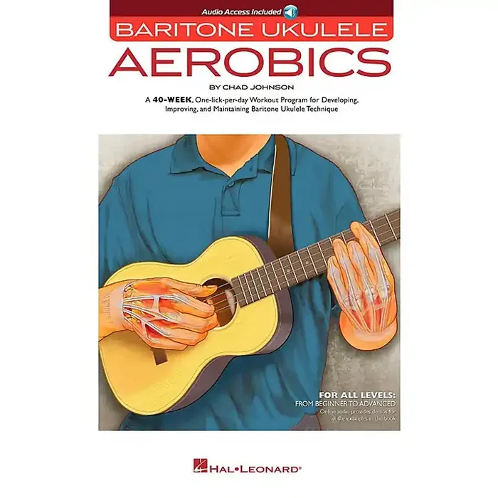 Hal Leonard Baritone Ukulele Aerobics – For All Levels From Beginner to Advanced Book/Audio Online Guitar Center
