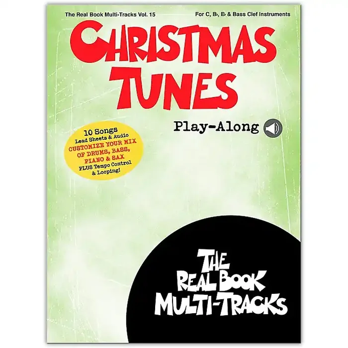 Hal Leonard Christmas Tunes Play-Along Real Book Multi-Tracks Songbook Book/Media Online Guitar Center