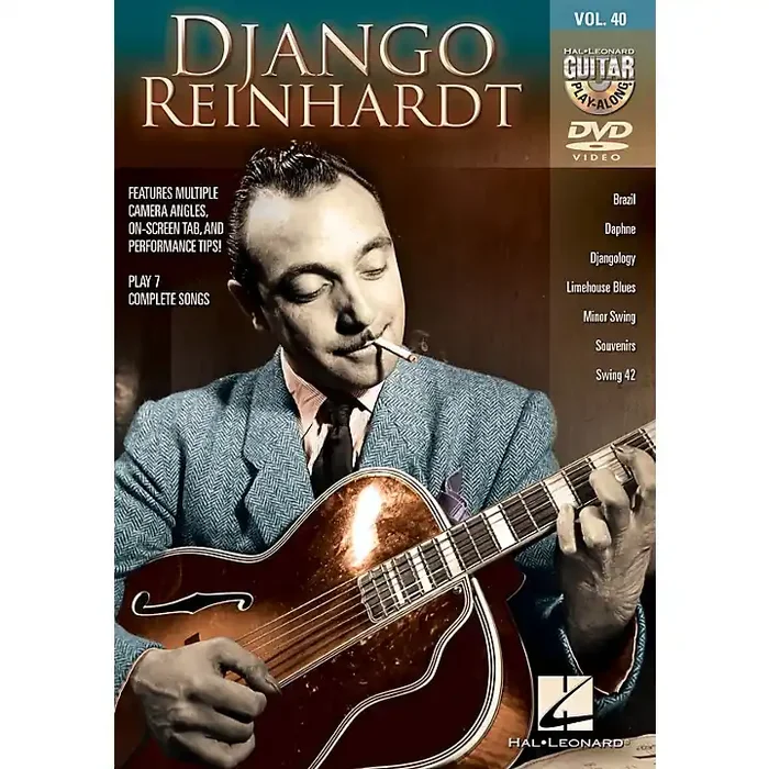 Hal Leonard Django Reinhardt (Guitar Play-Along DVD Volume 40) Guitar Play-Along DVD Series DVD by Django Reinhardt Guitar Center