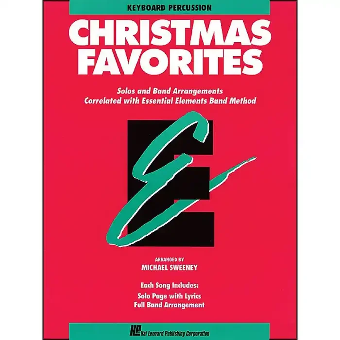 Hal Leonard Essential Elements Christmas Favorites Keyboard Percussion Guitar Center