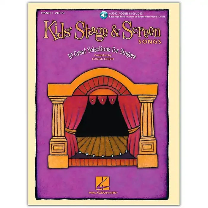 Hal Leonard Kids‘ Stage and Screen Songs Vocal (Book/Online Audio) Guitar Center