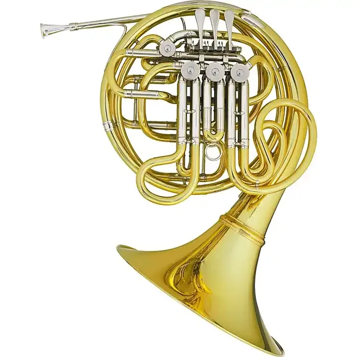 Hans Hoyer 6801 Heritage Kruspe Style Series Double Horn with Mechanical Linkage and Fixed Bell Lacquer Fixed Bell Guitar Center