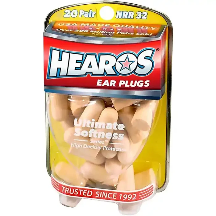Hearos Ultimate Softness Bulk Pack Ear Plugs 20-Pairs Guitar Center