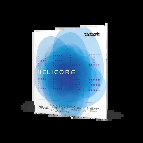 Helicore Violin String Set, 4/4 Scale, Heavy Tension