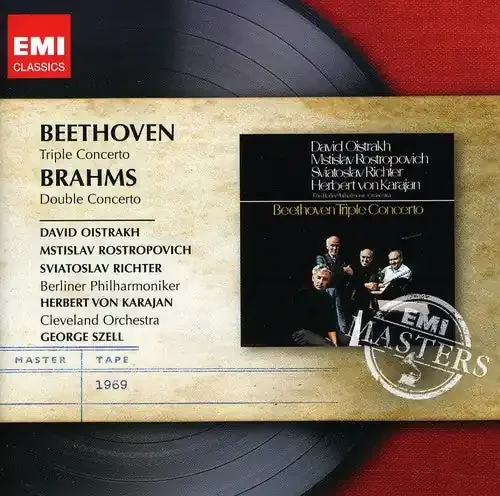 Herbert von Karajan Triple Concerto – COMPACT DISCS