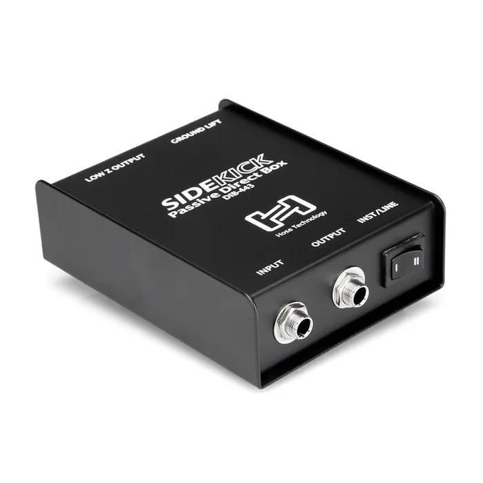 Hosa Technology DIB-443 Sidekick Passive DI Box 1/4 in TS to XLR3M