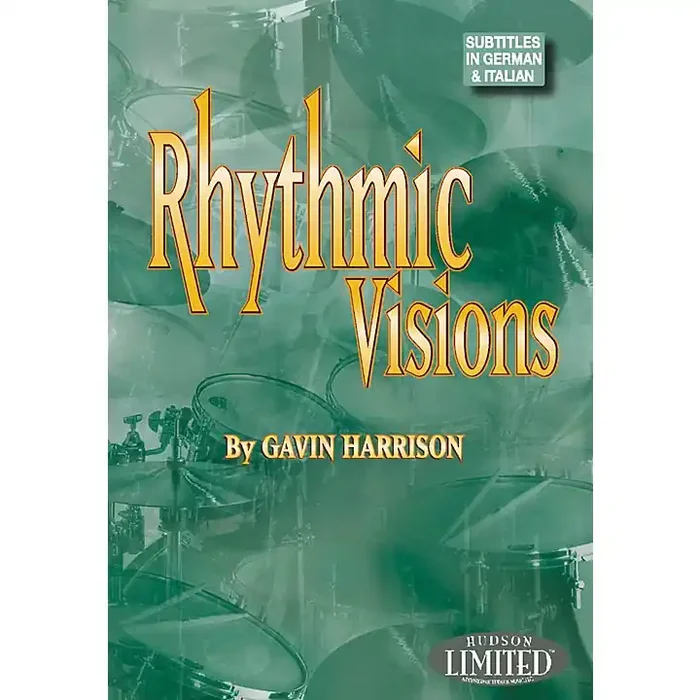 Hudson Music Rhythmic Visions DVD by Gavin Harrison Guitar Center