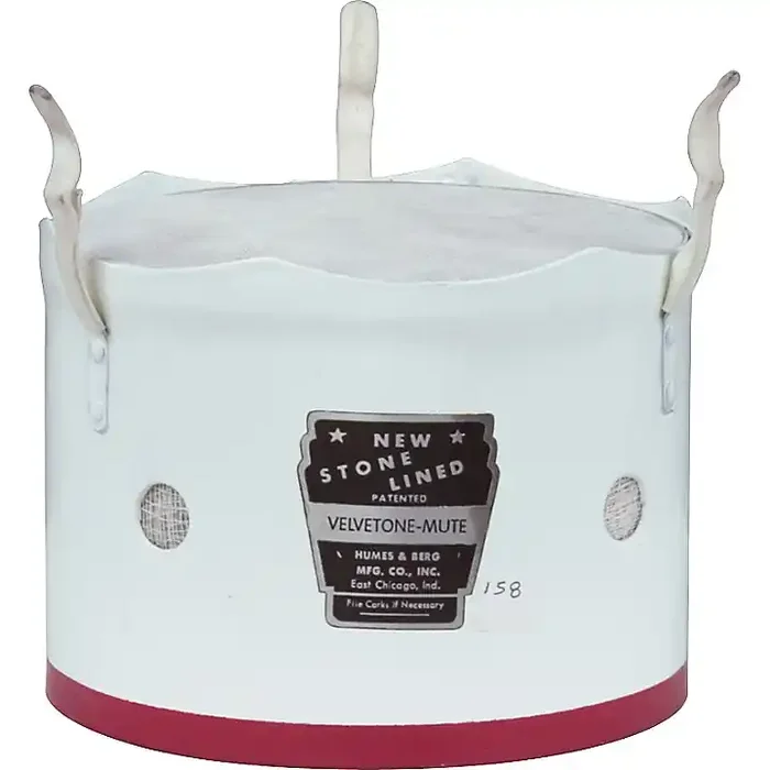 Humes & Berg 158 Trombone Velvet Tone Bucket Mute 7-1/2″ Bell Guitar Center