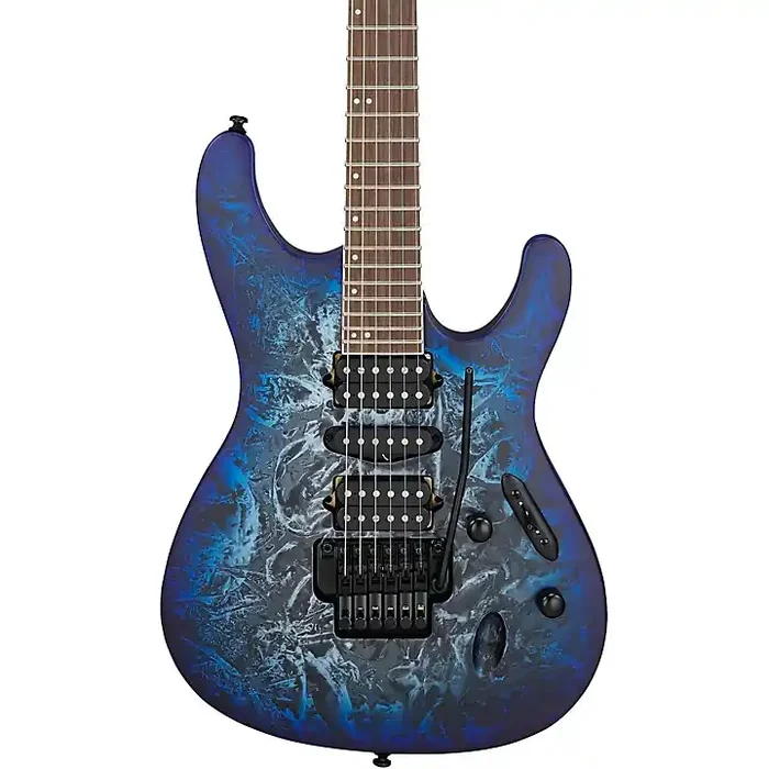 Ibanez S770 Standard Electric Guitar Cosmic Blue Frozen Matte Guitar Center