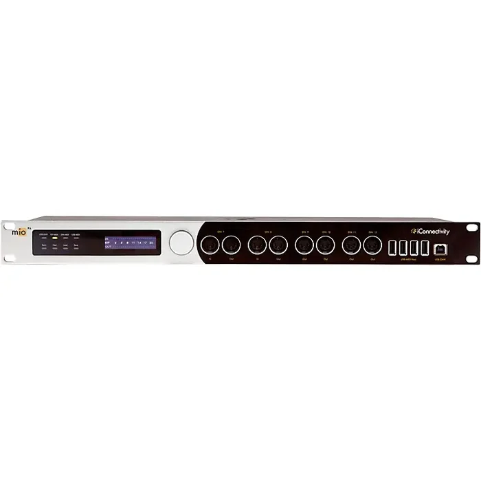 iConnectivity mioXL 8×12 MIDI Interface Guitar Center
