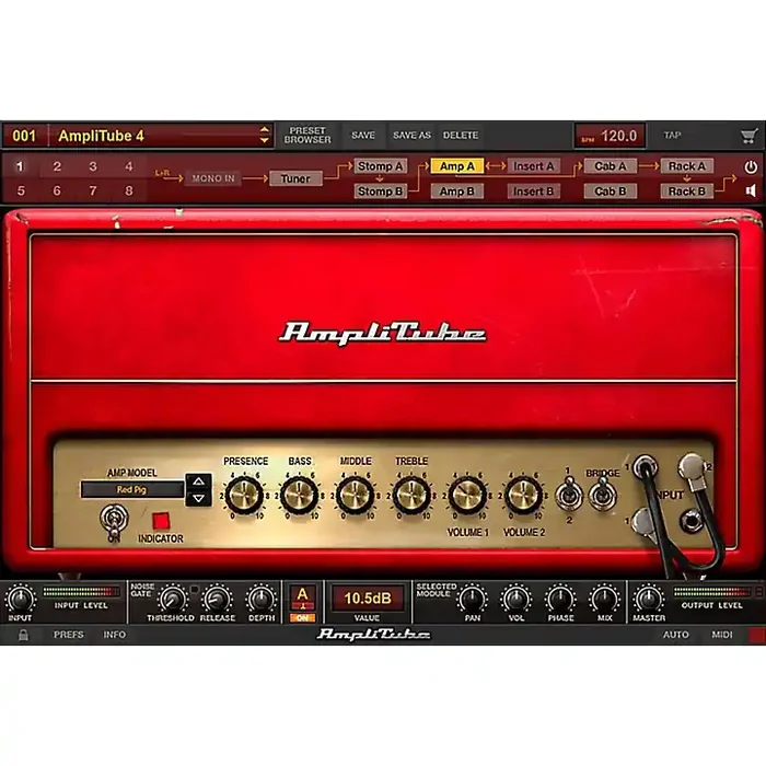 IK Multimedia AmpliTube 4 Metal Power DUO Bundle Guitar Center