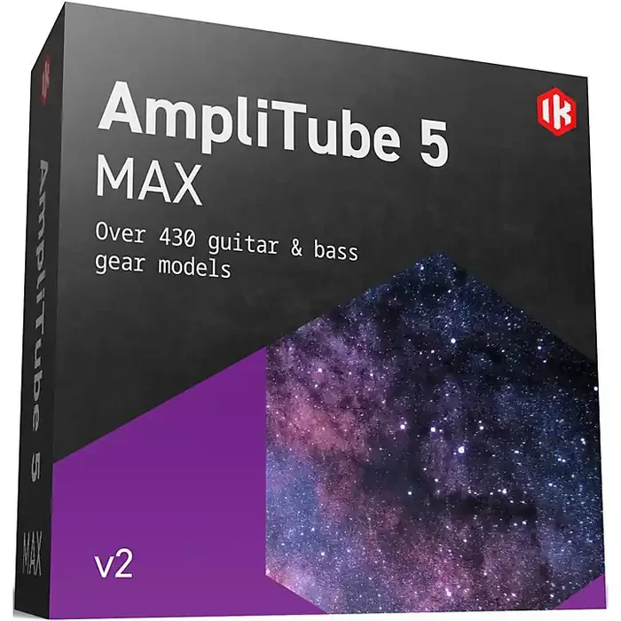 IK Multimedia AmpliTube 5 MAX v2 Virtual Instrument (Crossgrade) Guitar Center