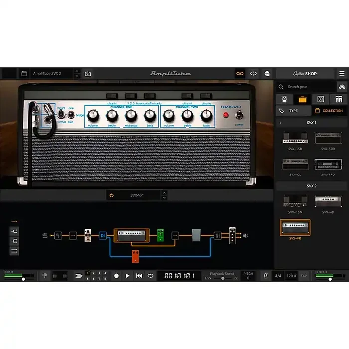 IK Multimedia AmpliTube SVX 2 (Download) Guitar Center