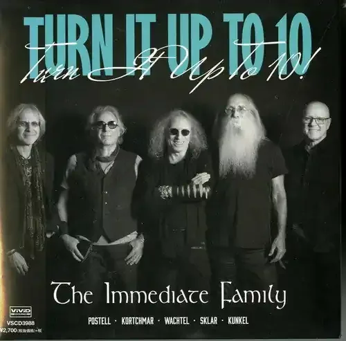 Immediate Family Turn It Up To 10 (Paper Sleeve) – COMPACT DISCS