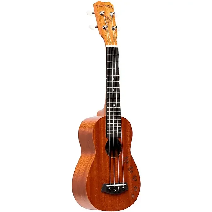 Islander MS-4 HNS Honu Turtle Soprano Ukulele Satin Natural Guitar Center