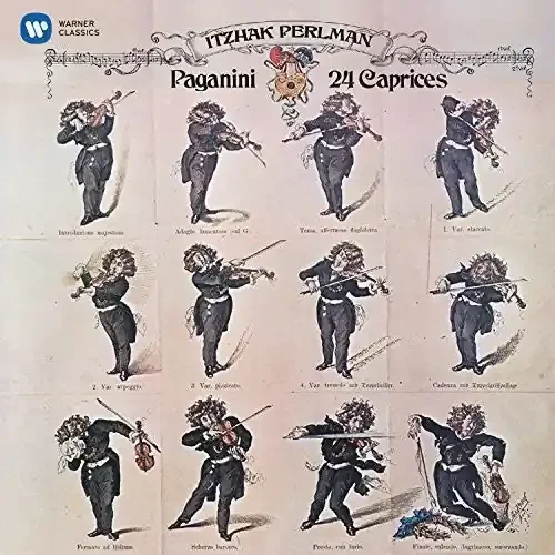 Itzhak Perlman Paganini 24 Caprices – COMPACT DISCS
