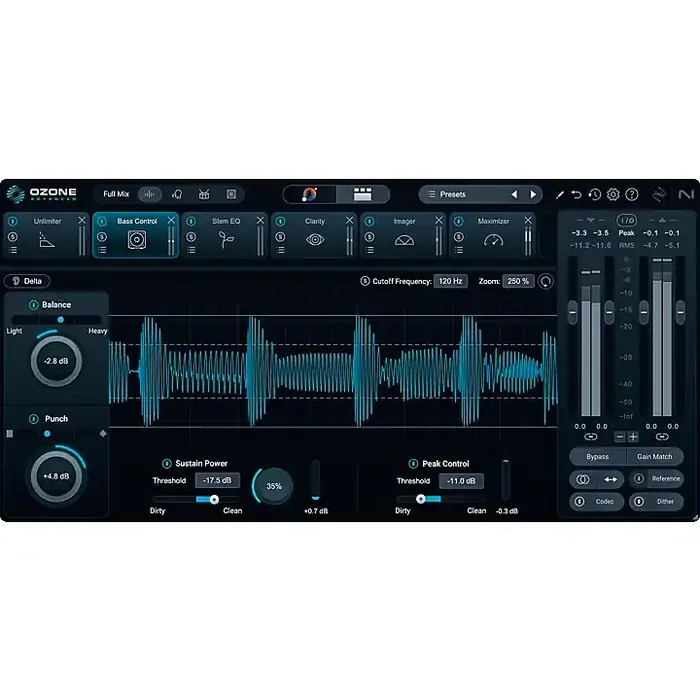 iZotope Ozone 12 Standard Upgrade from Ozone Elements or Elements Suite Guitar Center