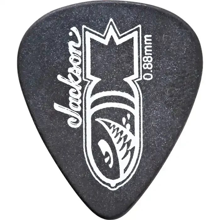 Jackson 351 Black Bomb Guitar Picks – 1 Dozen .73 mm Guitar Center