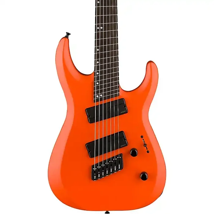 Jackson Pro Plus Dinky DK Modern HT7 MS 7-String Electric Guitar Satin Orange Crush Guitar Center