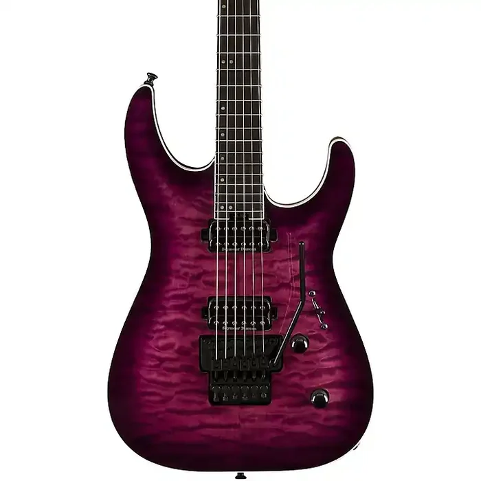 Jackson Pro Plus Series Dinky DKAQ Electric Guitar Transparent Purple Burst Guitar Center