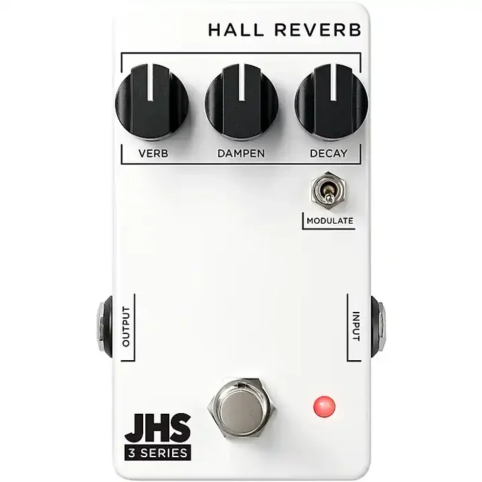 JHS Pedals Hall Reverb Effects Pedal White Guitar Center