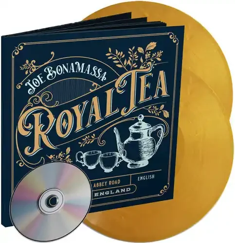 Joe Bonamassa Royal Tea [Artbook With Gold Vinyl & Bonus CD] – VINYL LP