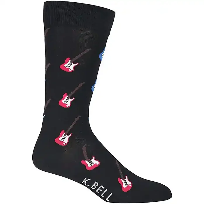 K. Bell Men‘s Electric Guitar Socks Guitar Center