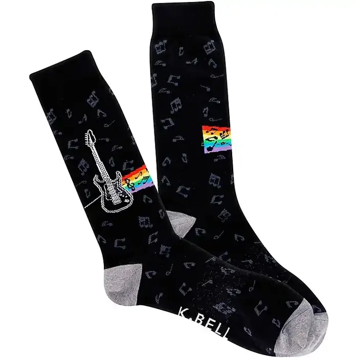 K. Bell See the Music Socks Guitar Center