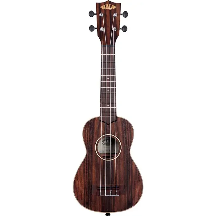 Kala KA-EBY-S Ebony Striped Soprano Ukulele Natural Guitar Center